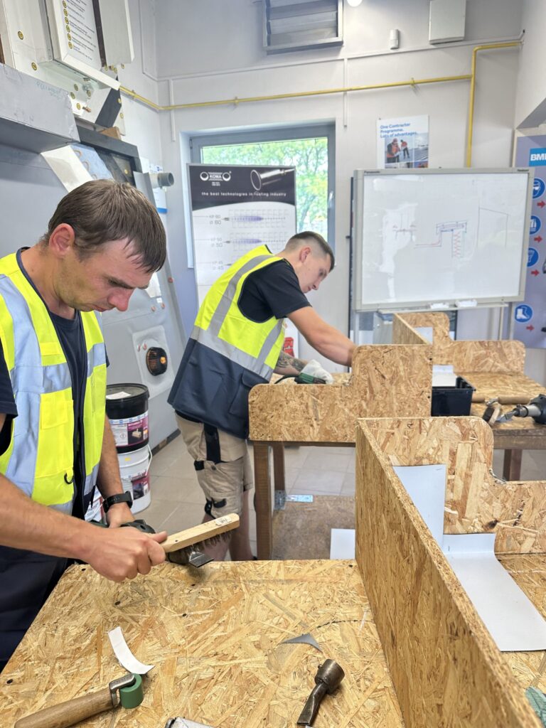 statybos ranga komanda